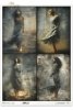 portrety kobiece, melancholia, zwiewne suknie, tajemnica, gotyk, vintage, postarzany papier, nastrojowe*female portraits, melancholy, flowing dresses, mystery, gothic, vintage, aged paper, moody